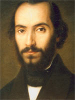 Nicolae BALCESCU - poza (imagine) portret Nicolae BALCESCU
