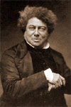 Alexandre Dumas - poza (imagine) portret